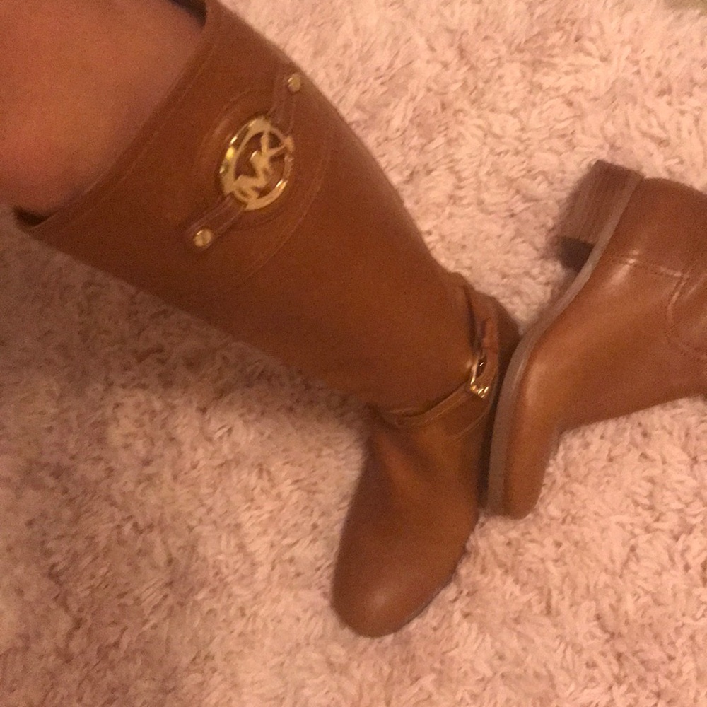 Michael Kors leather boots